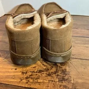 Eddie Bauer | Shoes | Eddie Bauer Suede Faux Fur Lined House  display picture 3